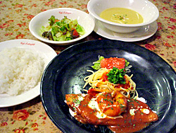 シーフードランチ