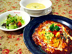 オムライスランチ