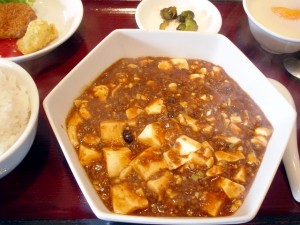 ながを　麻婆豆腐ランチ